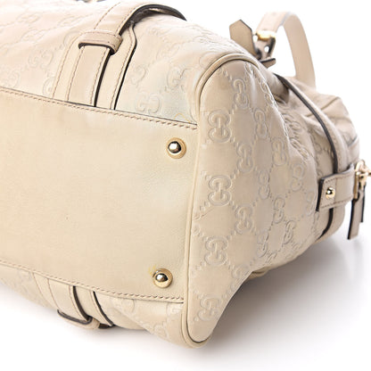 Gucci Guccissima 85th Anniversary Large Boston White 9 of 11