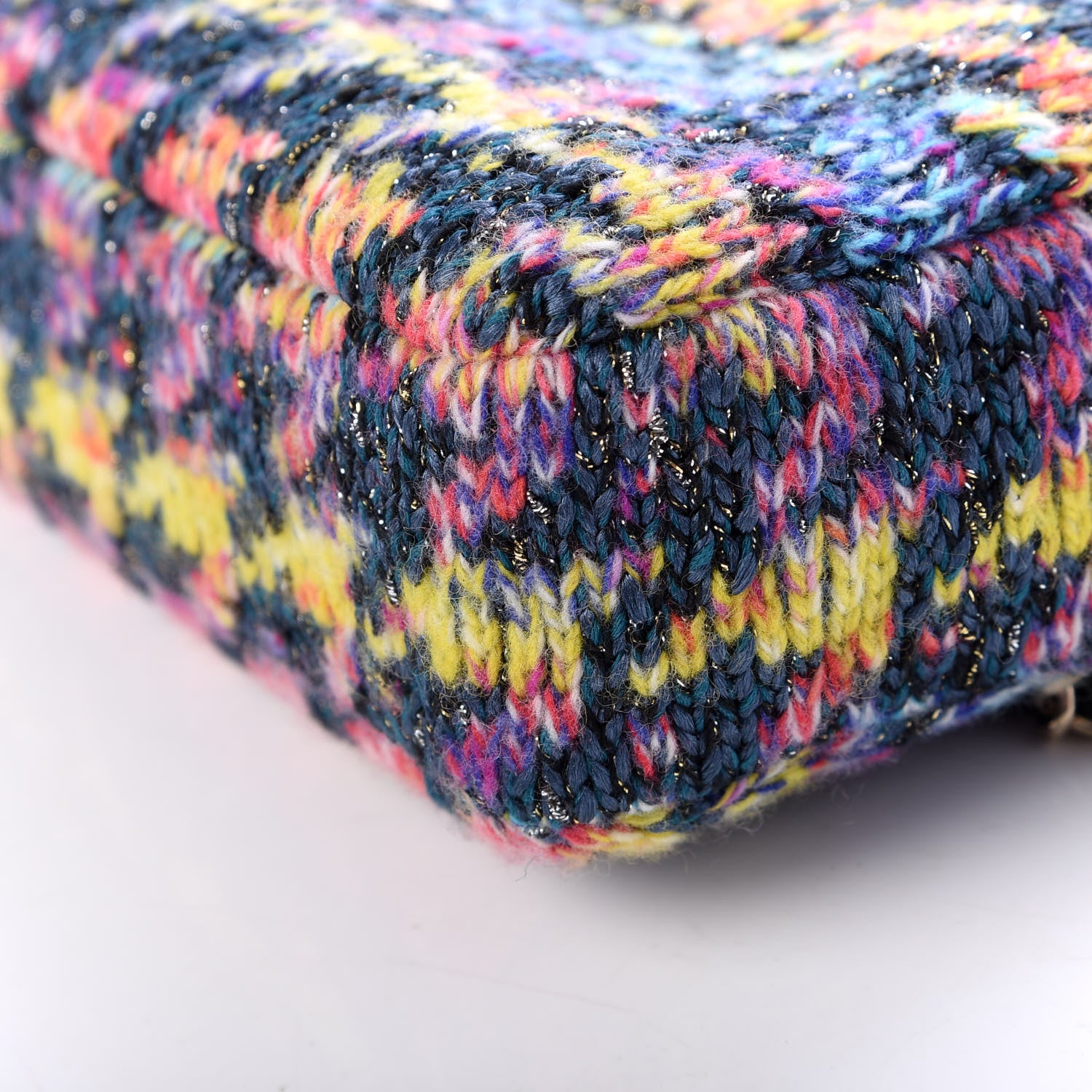 Chanel Knit Mini Rectangular Flap Multicolor 9 of 10
