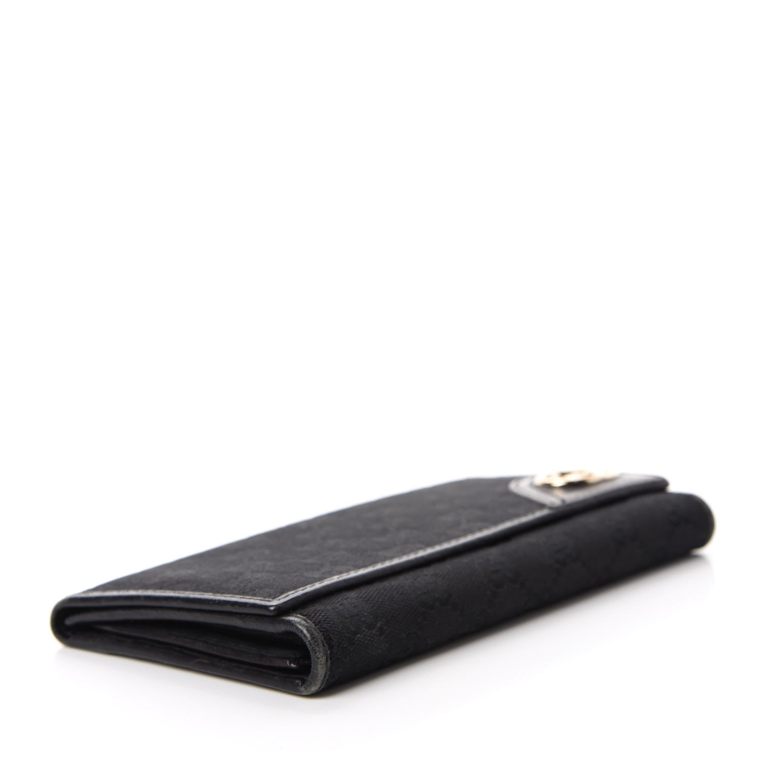 Gucci Monogram New Britt Continental Wallet Black 4 of 14