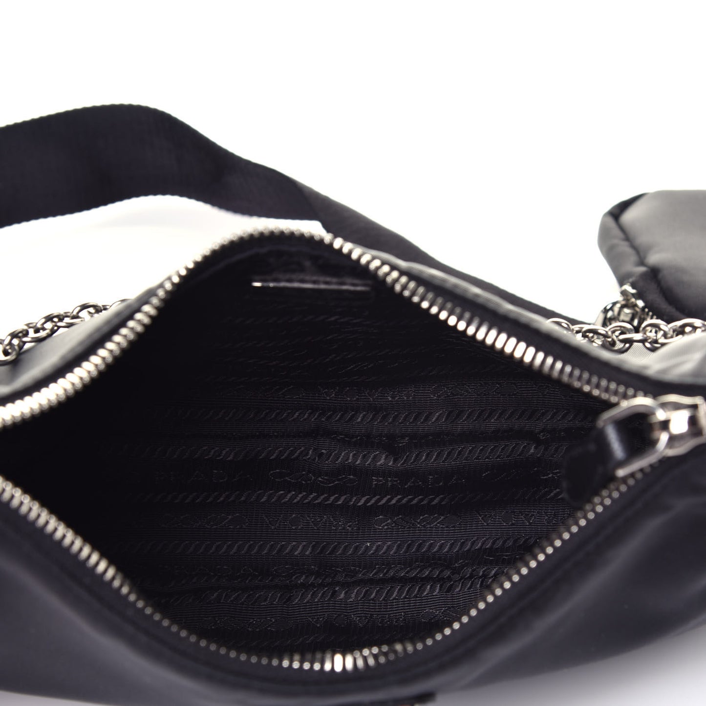 Nylon Re-Edition 2005 Shoulder Bag Black