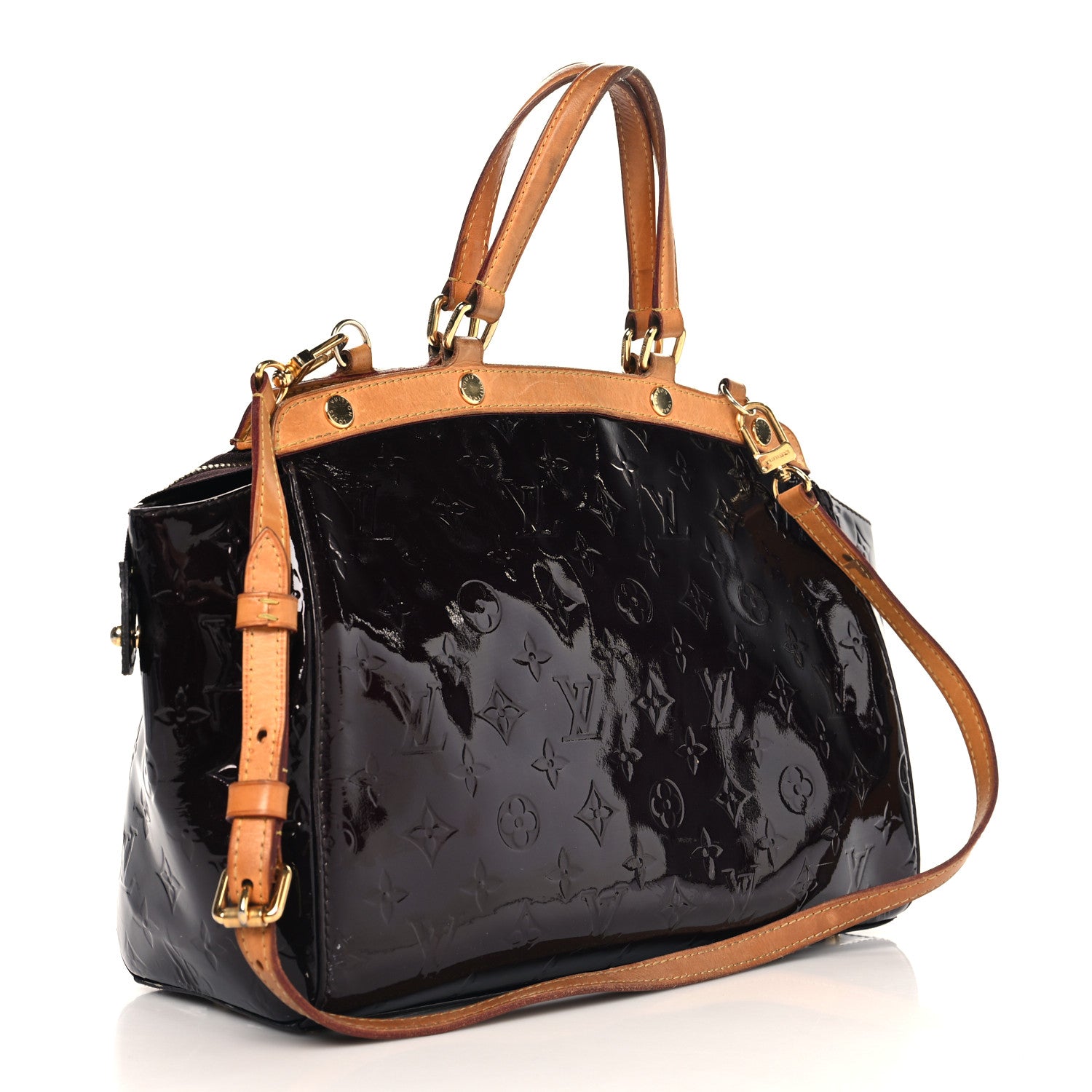 Louis Vuitton Vernis Brea MM Amarante 3 of 15