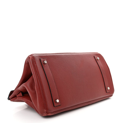 Hermes Taurillon Clemence JPG Birkin 42 Rouge H 4 of 19