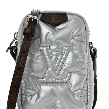 Louis Vuitton Econyl Monogram Pillow Phone Pouch Silver 7 of 9
