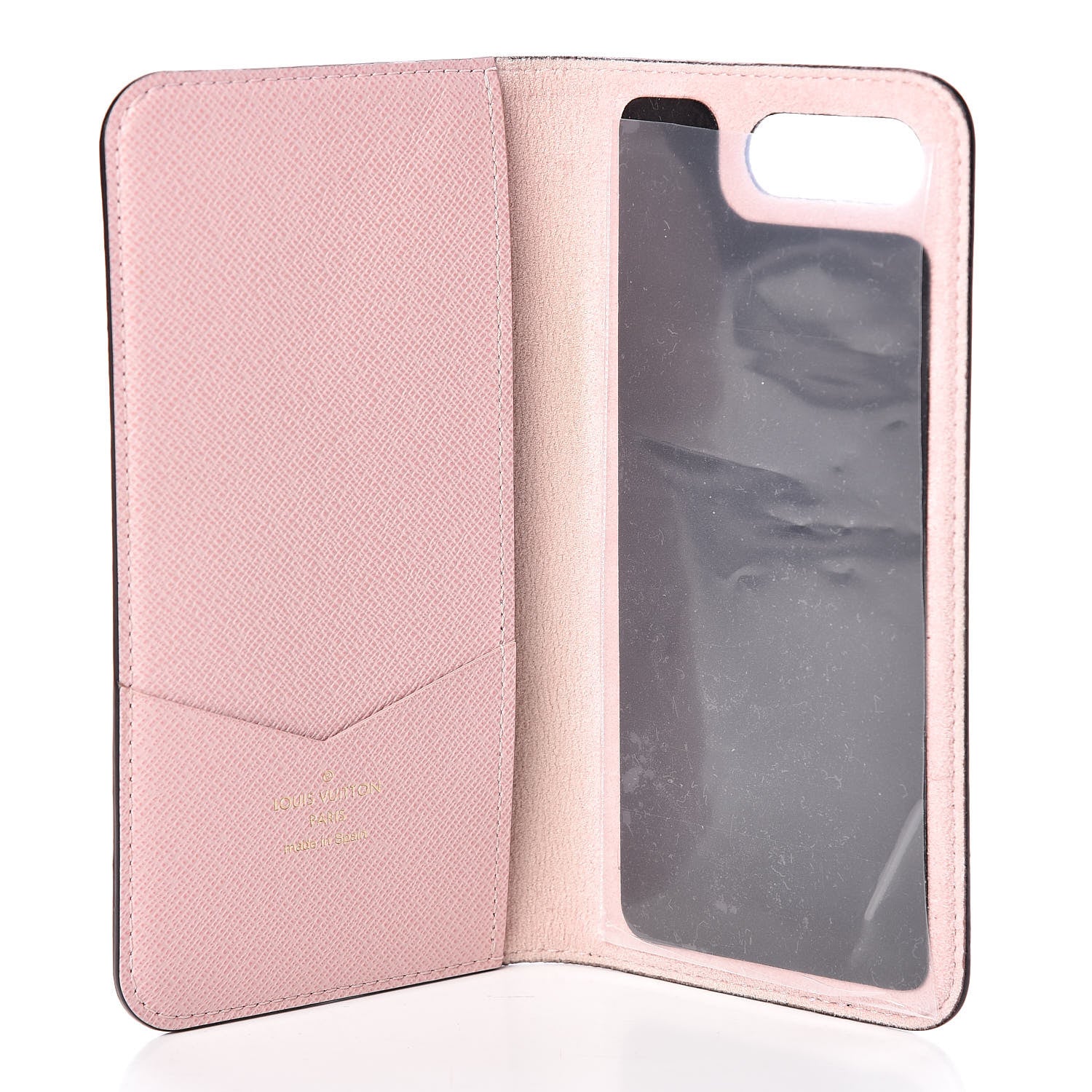 Louis Vuitton Monogram My LV World Tour iPhone 7/8 Plus Folio Case Rose Ballerine 5 of 12