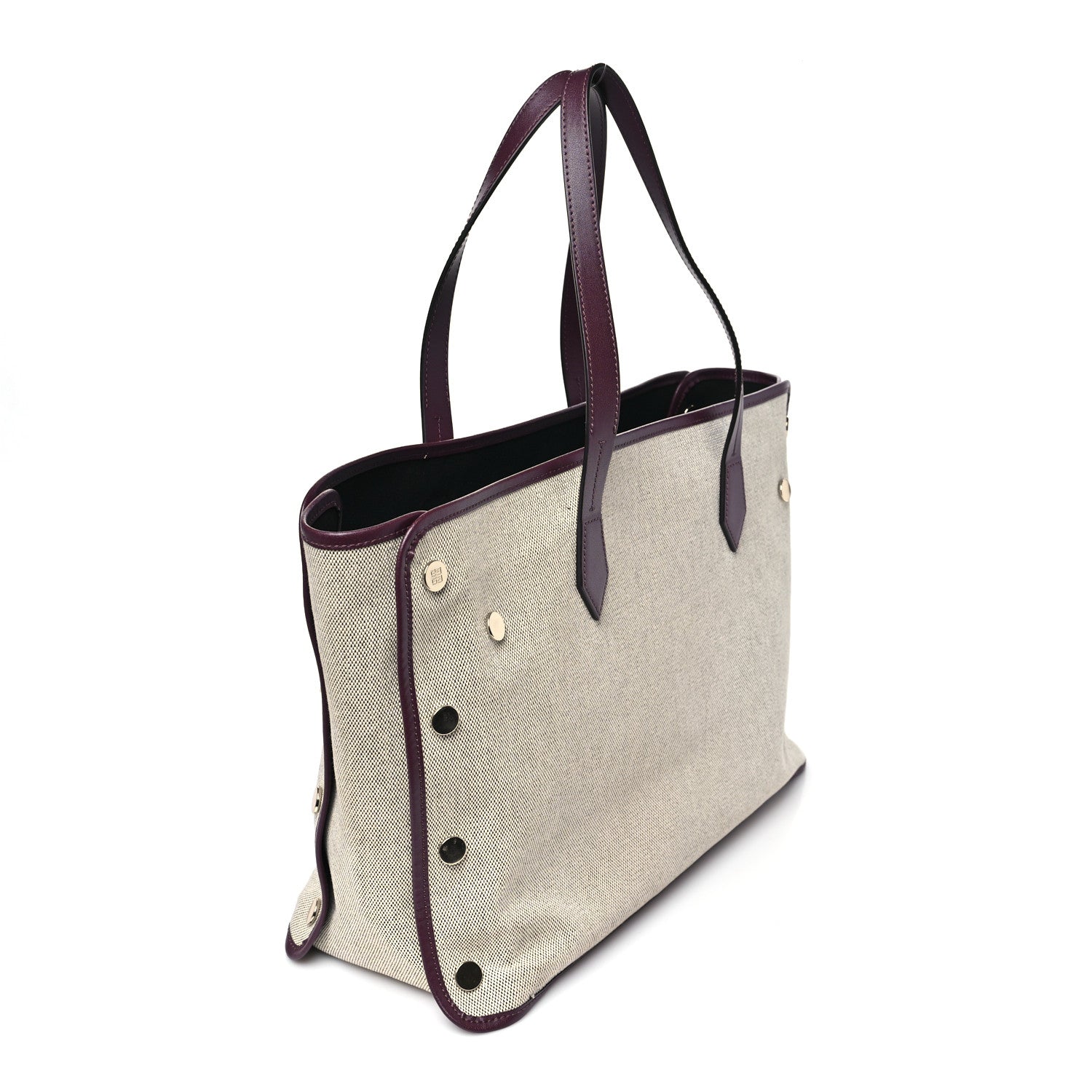 Givenchy Canvas Medium Bond Shopper Tote Aubergine 3 of 10