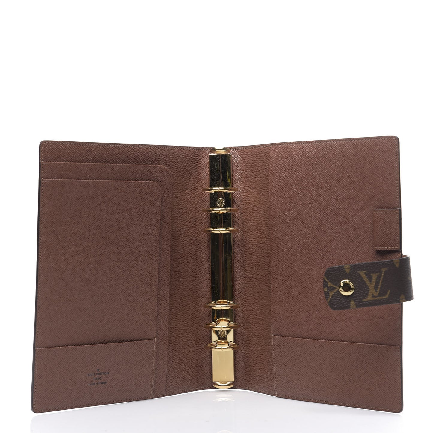 Monogram Large Ring Agenda Cover