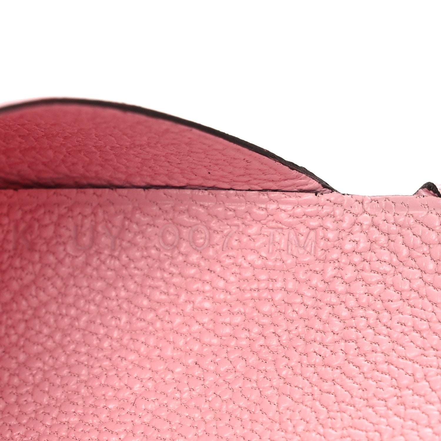 Hermes Chevre Mysore Calvi Duo Card Case Rose Sakura 7 of 7
