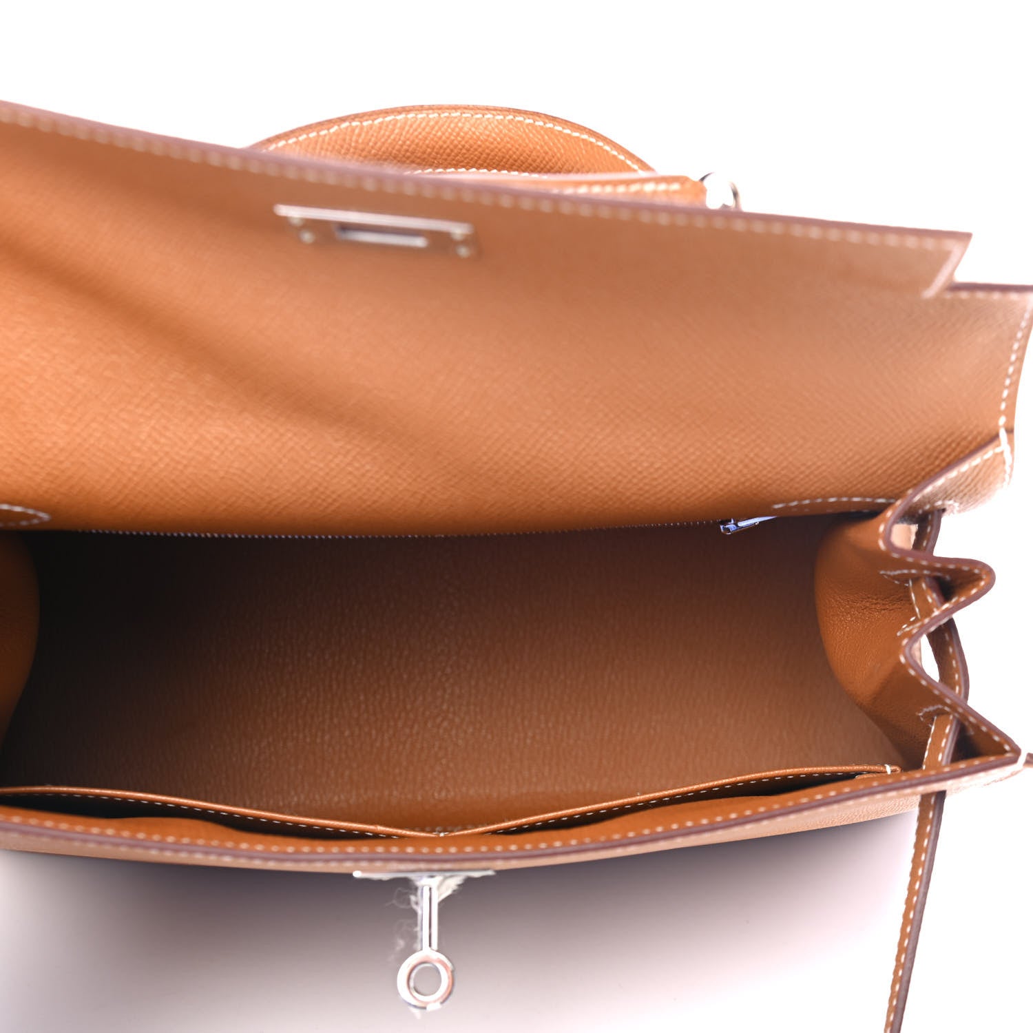 Hermes Epsom Kelly Sellier 28 Gold 4 of 8
