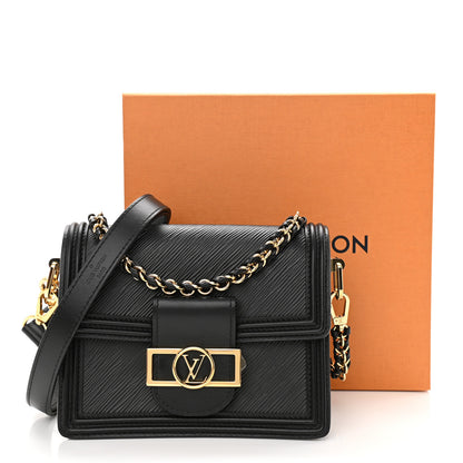 Louis Vuitton Epi Mini Dauphine Black 10 of 10