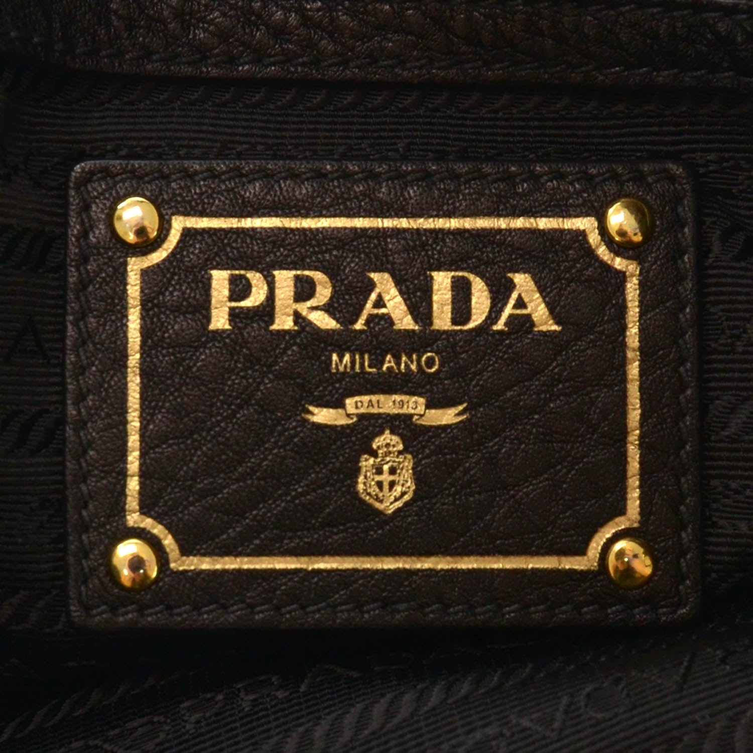 Prada Vitello Daino Hobo Black 6 of 9