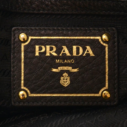 Prada Vitello Daino Hobo Black 6 of 9
