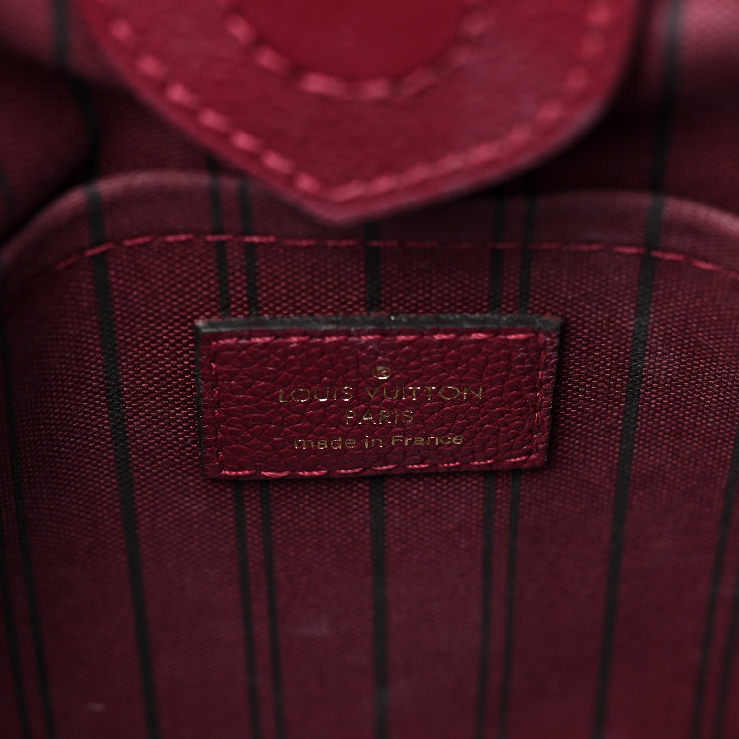 Louis Vuitton Empreinte Mazarine MM Raisin 6 of 8