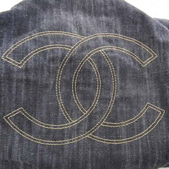 Denim XL Coco Cabas Tote Blue