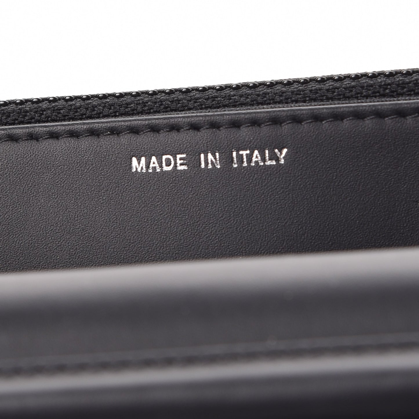 Patent Caviar Timeless CC Wallet on Chain WOC Black