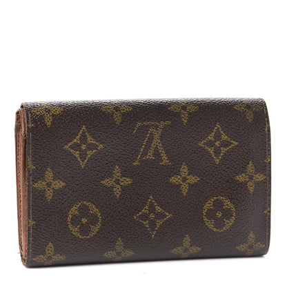 Louis Vuitton Monogram Porte-Monnaie Billets Tresor Wallet 3 of 11