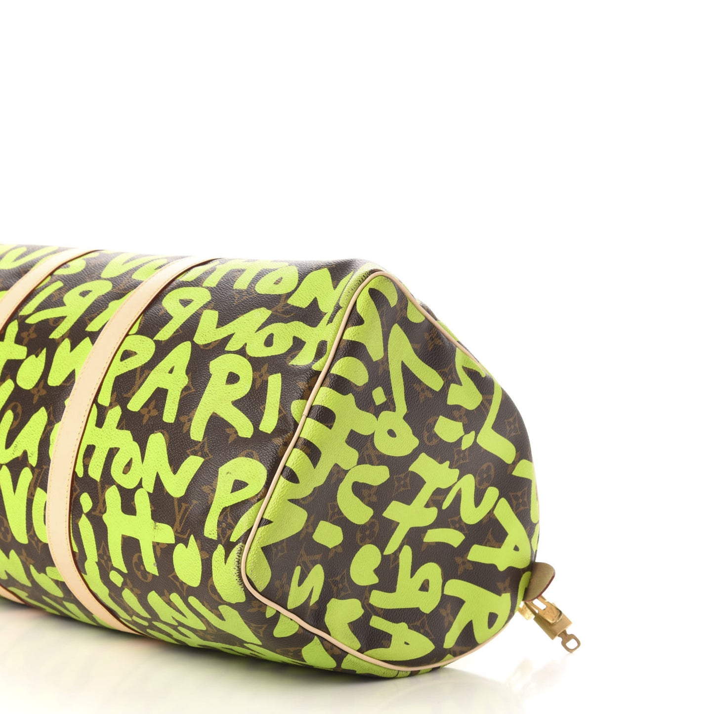 Monogram Graffiti Keepall 50 Green