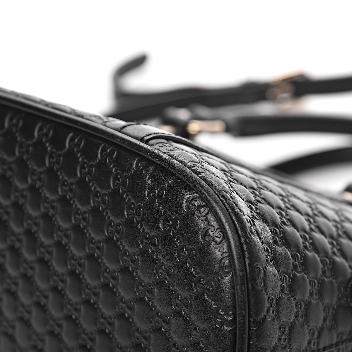 Microguccissima Mini Dome Bag Black
