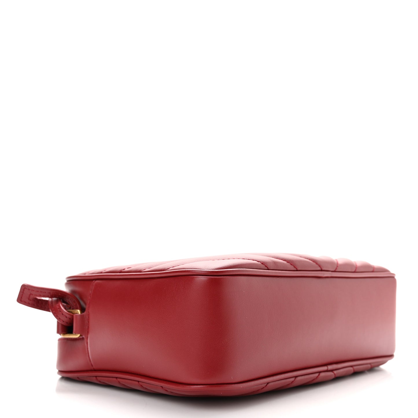 Calfskin Matelasse Monogram Lou Camera Bag Rouge Eros