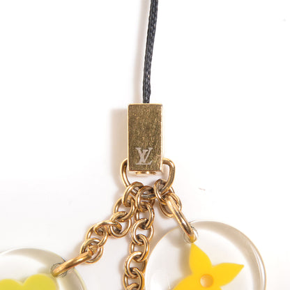Louis Vuitton Resin Fleurs Phone Charm Pink 3 of 4
