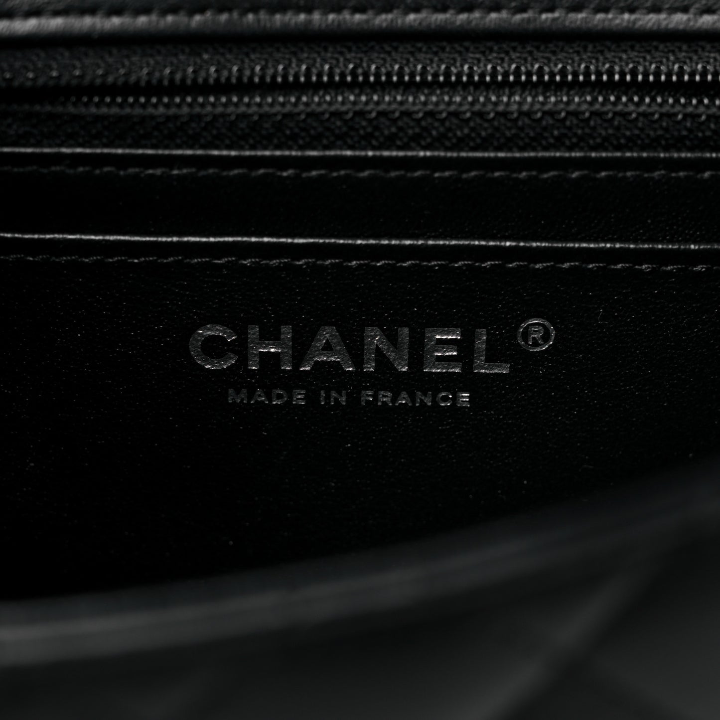 Lambskin Quilted Mini Square Flap So Black