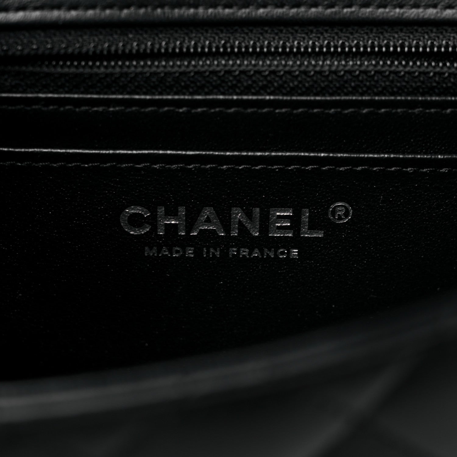 Chanel Lambskin Quilted Mini Square Flap So Black 6 of 10