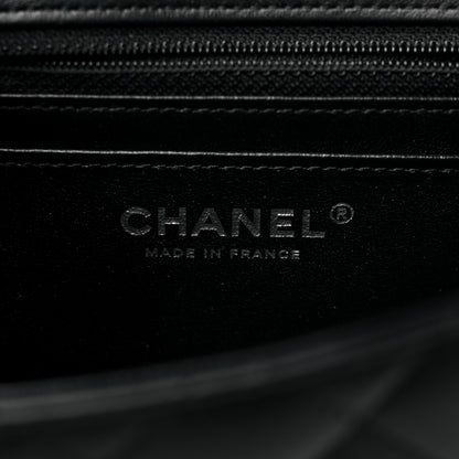 Chanel Lambskin Quilted Mini Square Flap So Black 6 of 10