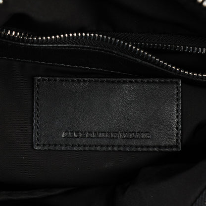 Alexander Wang Neoprene Lambskin Rocco Black Resin Hardware 6 of 7