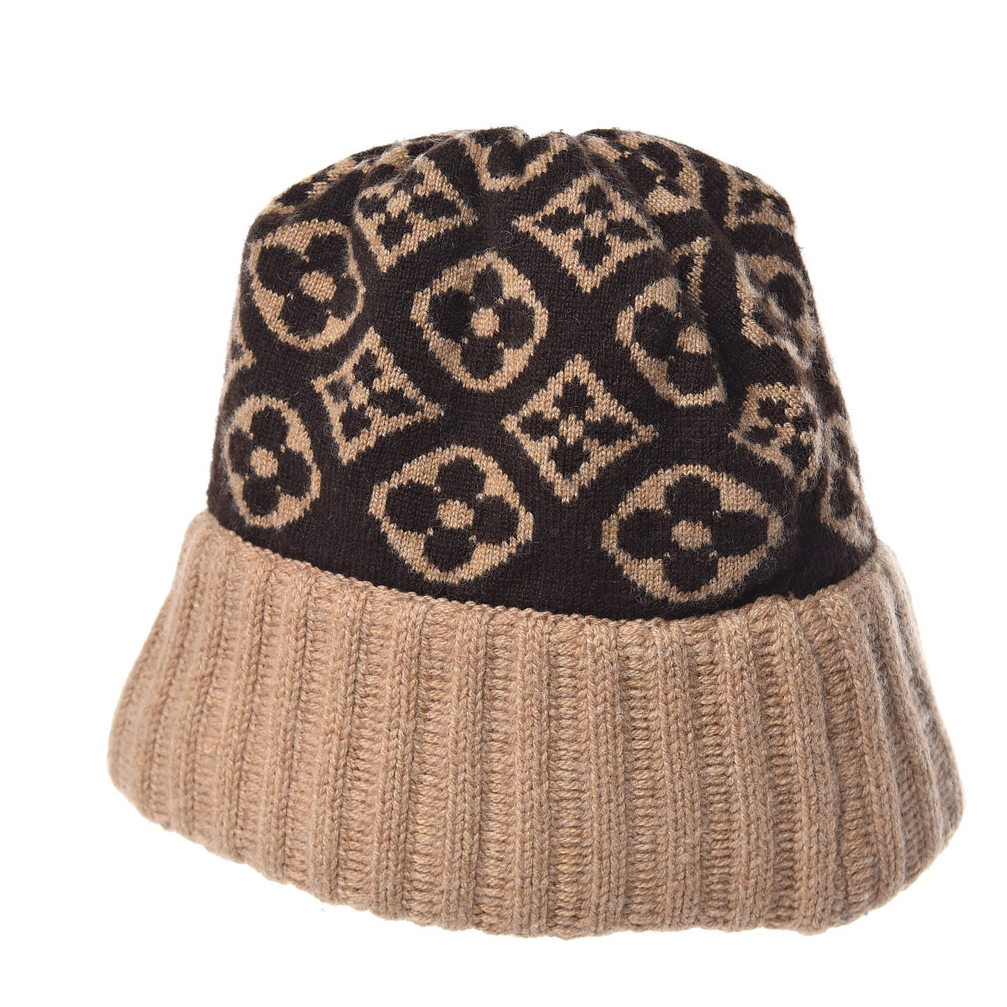 Cashmere Monogram Inventeur Beanie