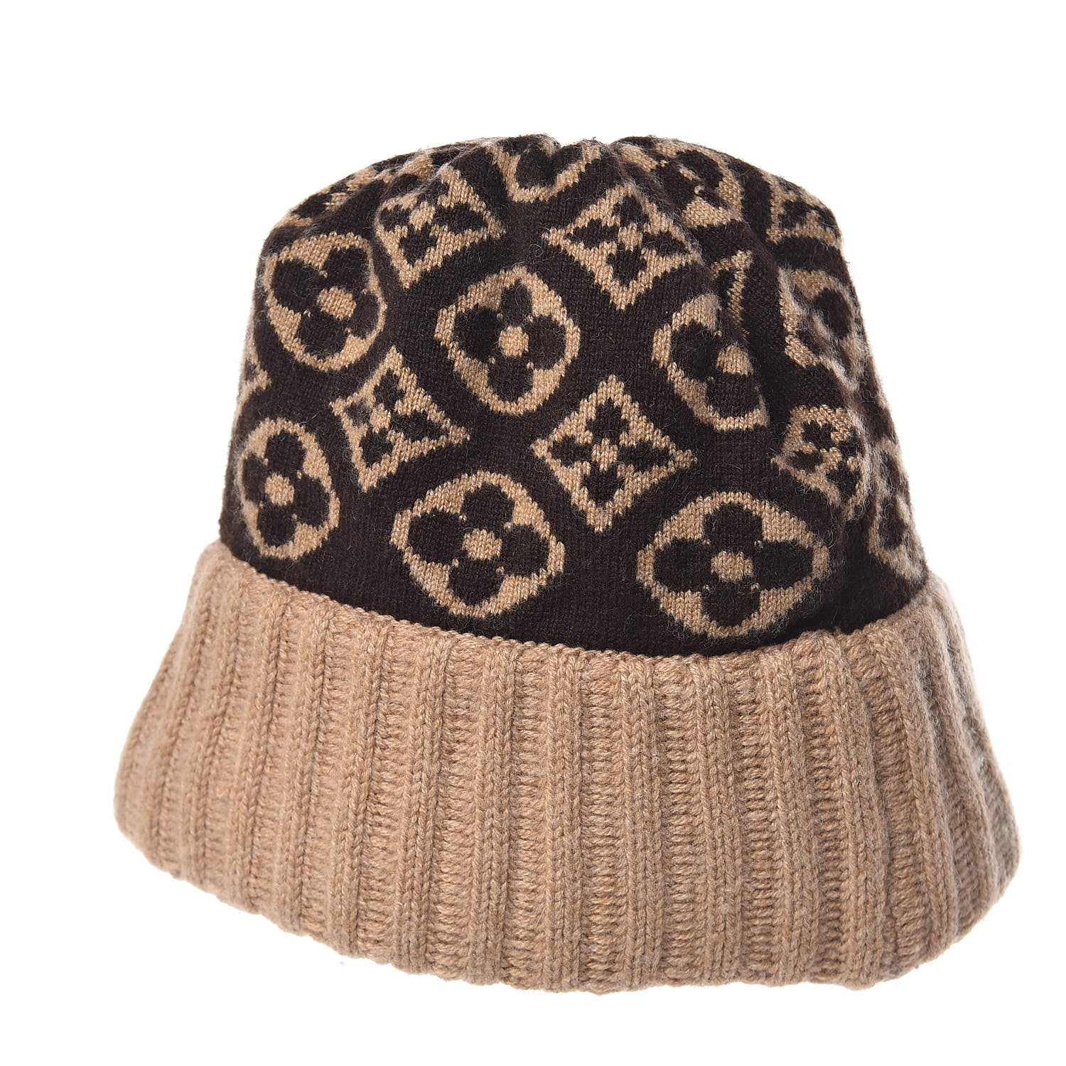 Louis Vuitton Cashmere Monogram Inventeur Beanie 3 of 8