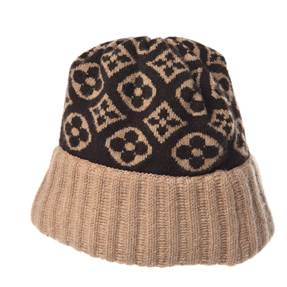 Louis Vuitton Cashmere Monogram Inventeur Beanie 3 of 8