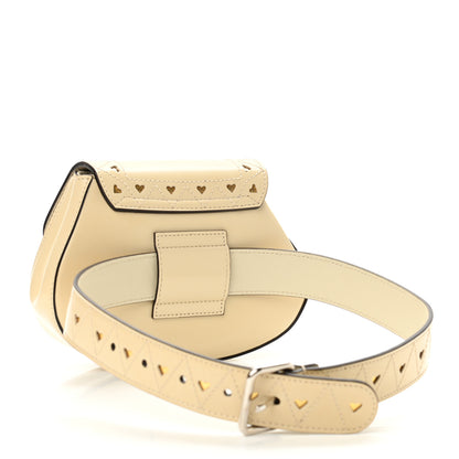 Gucci Calfskin Childrens Heart Belt Bag M White 3 of 11