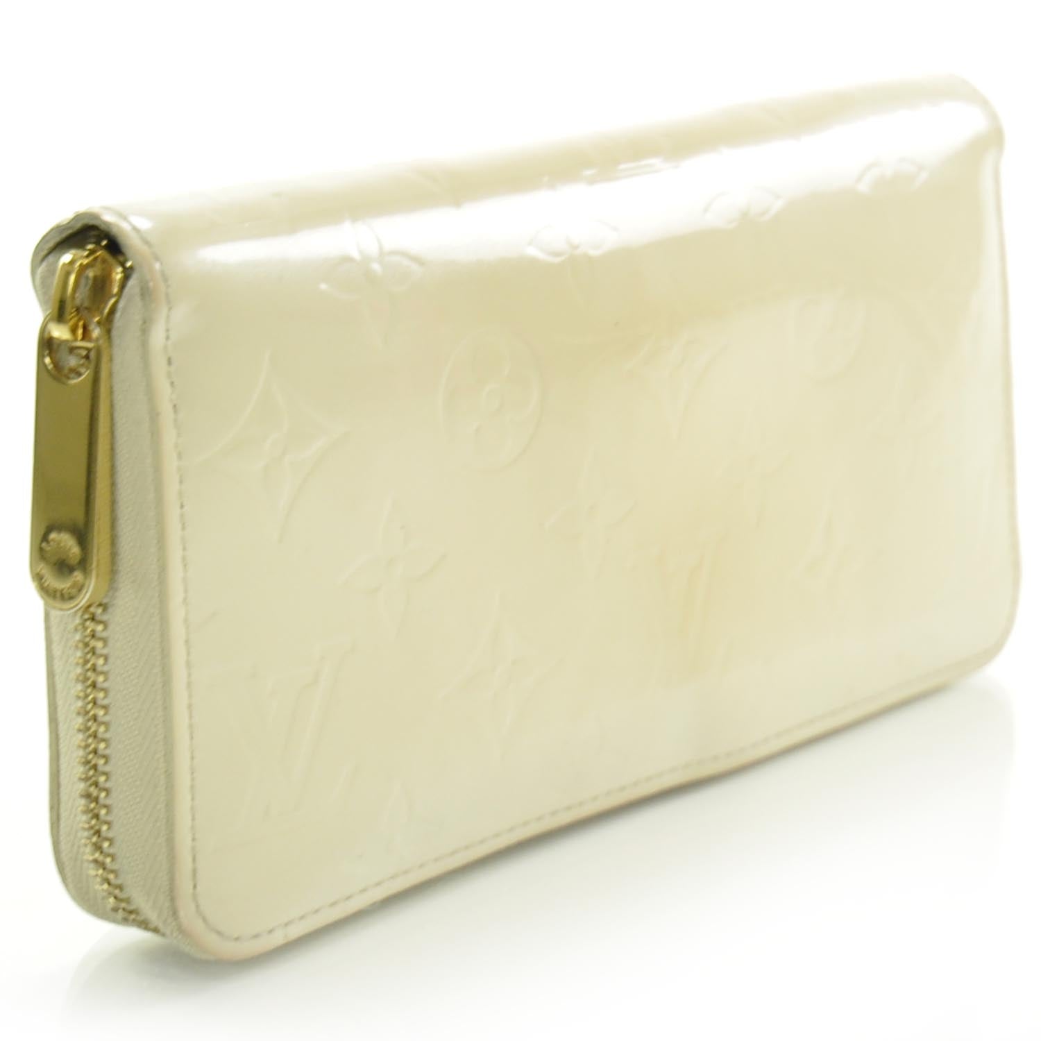 Louis Vuitton Vernis Zippy Wallet Beige 3 of 8