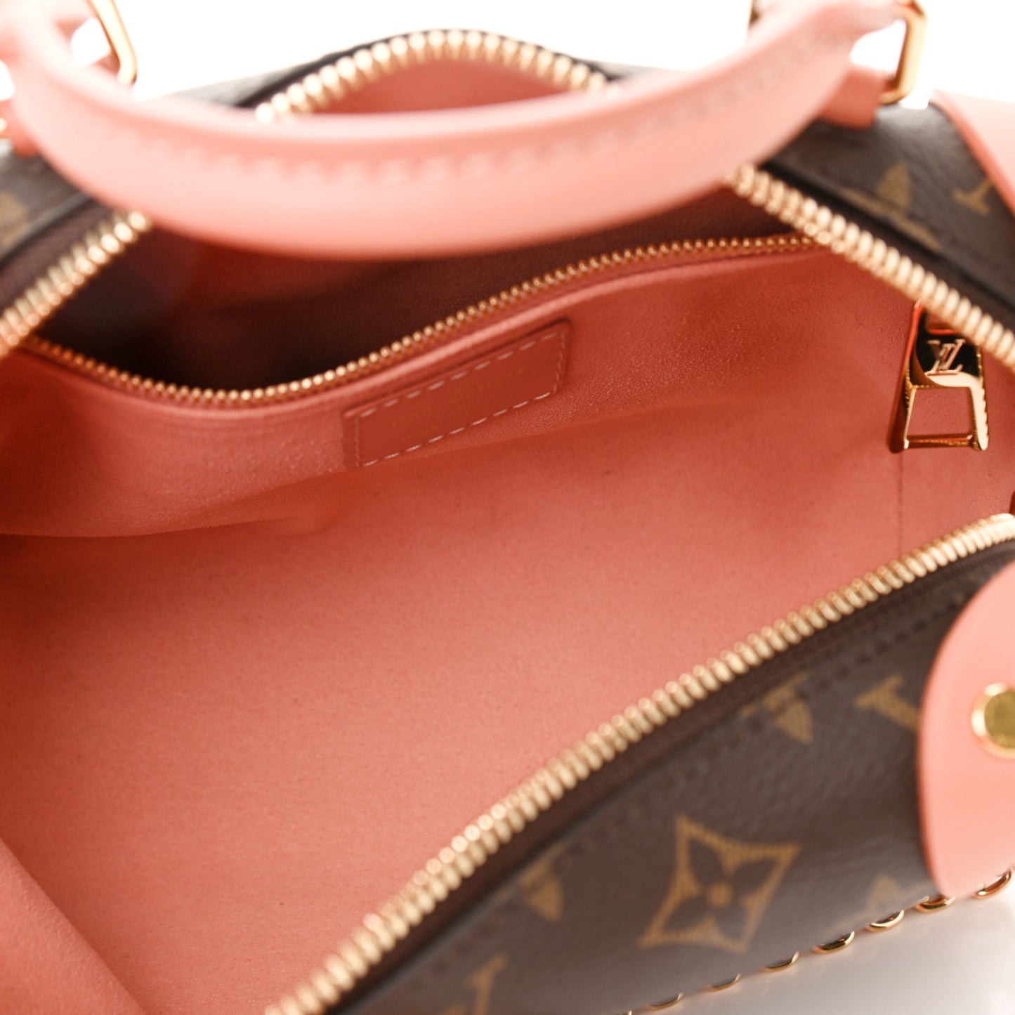 Monogram Petite Malle Souple Peach