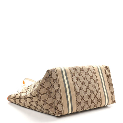 Gucci Monogram Web Medium Jolie Tote Yellow 4 of 10