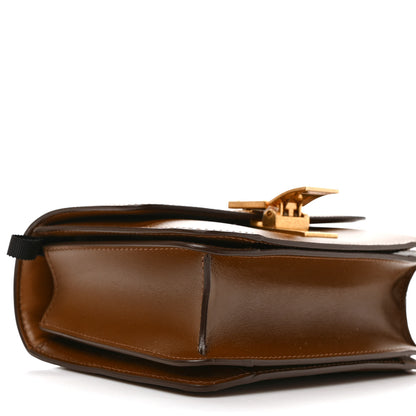 Celine Smooth Calfskin Small Classic Box Flap Bag Camel 8 of 9