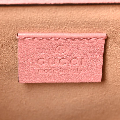 Gucci Wonka Grain Calfskin Mini Diana Tote Bag Wild Rose Fuxia Fluo 6 of 11
