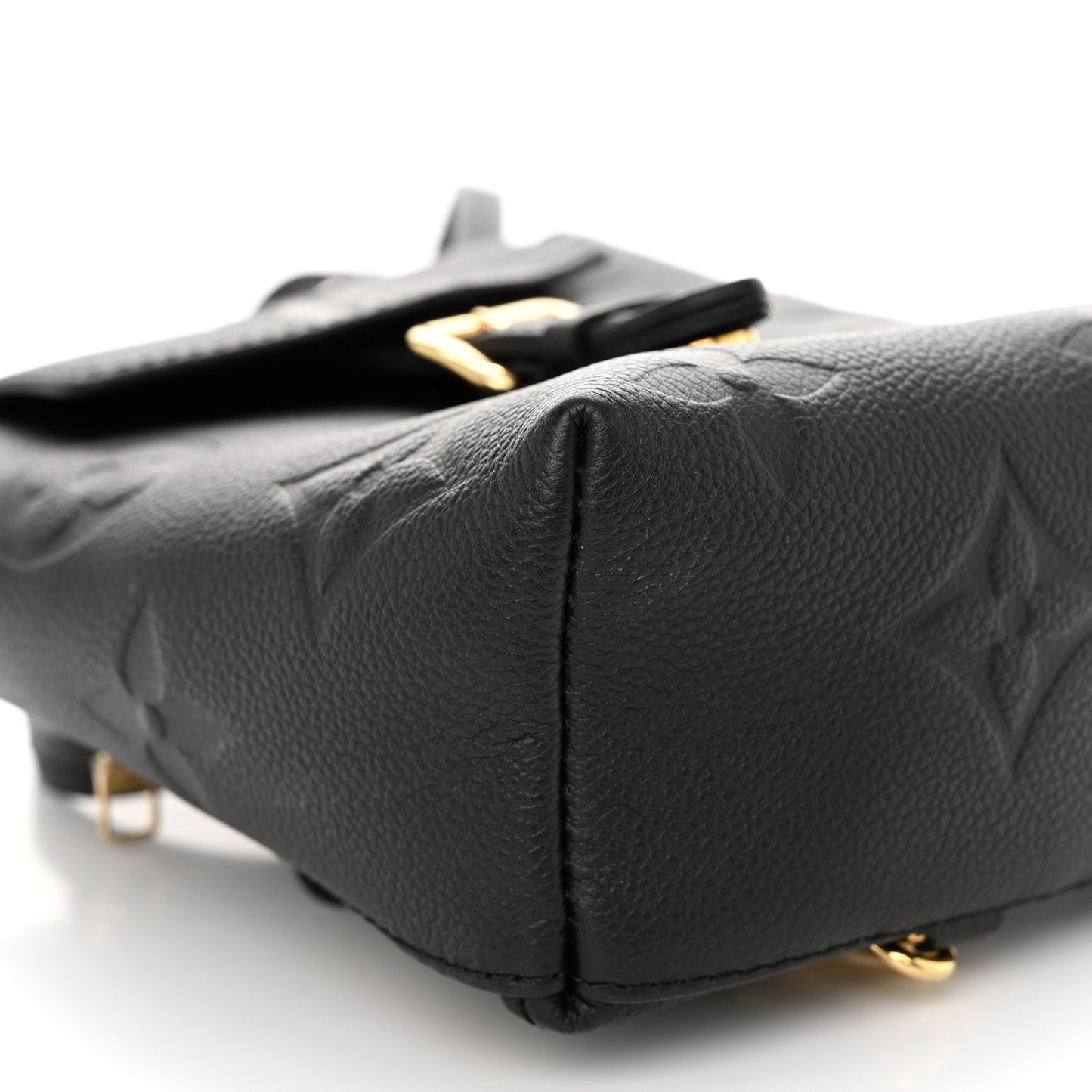 Empreinte Monogram Giant Tiny Backpack Black
