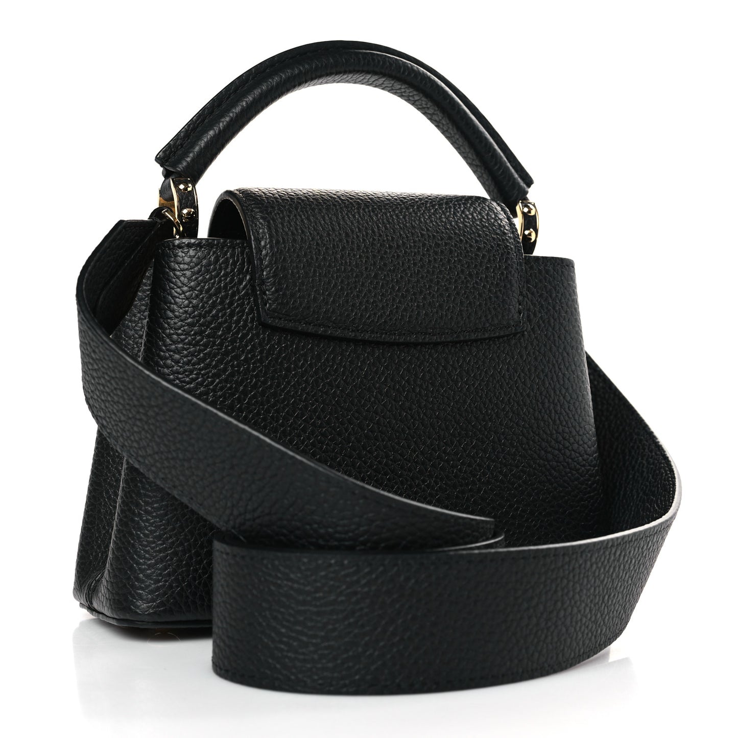 Taurillon Mini Capucines Black