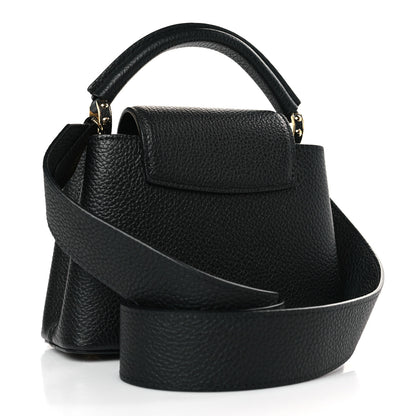Louis Vuitton Taurillon Mini Capucines Black 3 of 8