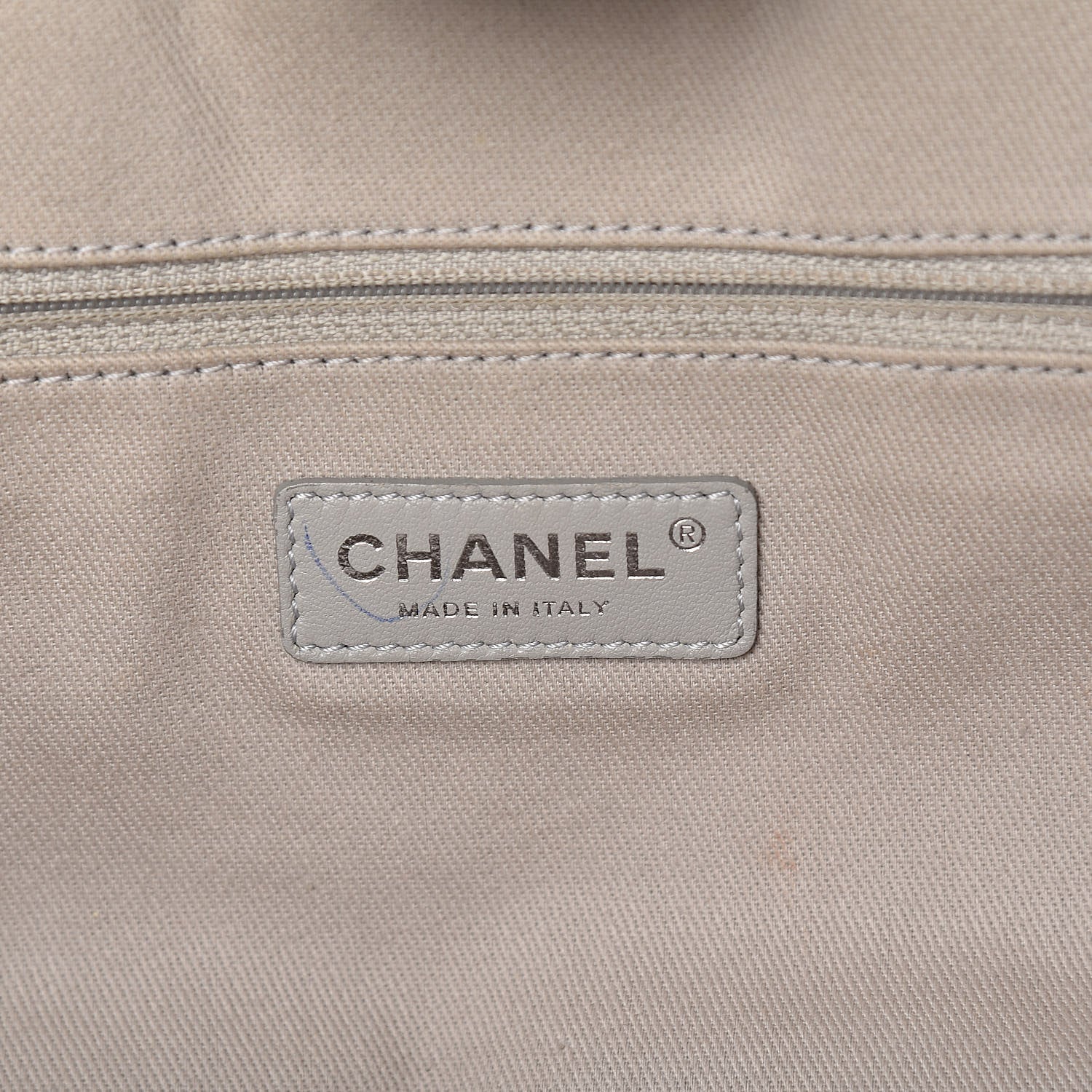 Chanel Glazed Calfskin Large Deauville Tote Black 6 of 11
