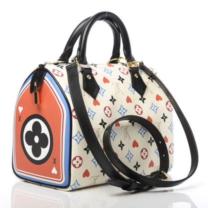 Louis Vuitton Game On Speedy Bandouliere 25 White 3 of 10