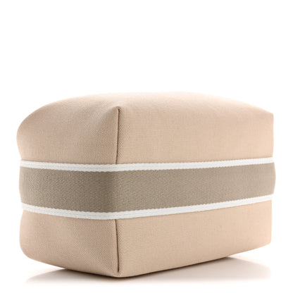 Hermes Canvas Small Bride-A-Brac Pouch Natural 4 of 6