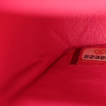 Chanel Lambskin Quilted Medium Double Flap Fuchsia 7 of 11