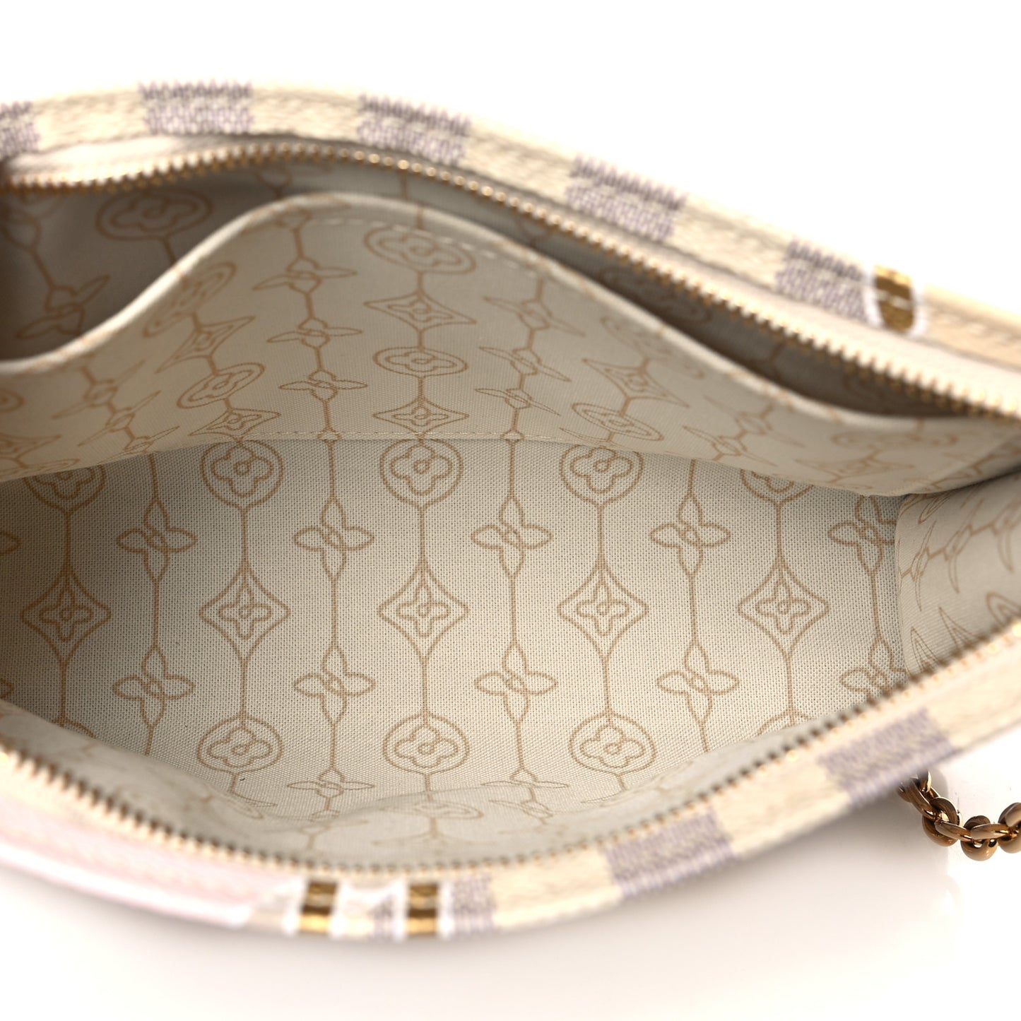 Damier Azur Nautical Toiletry Pouch On Chain
