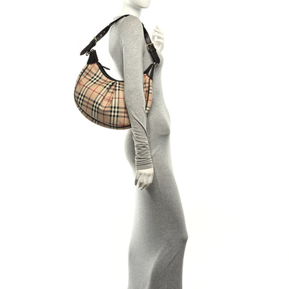 Burberry Haymarket Check Hobo 2 of 9