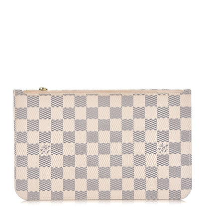 Louis Vuitton Damier Azur Neverfull MM GM Pochette 1 of 8