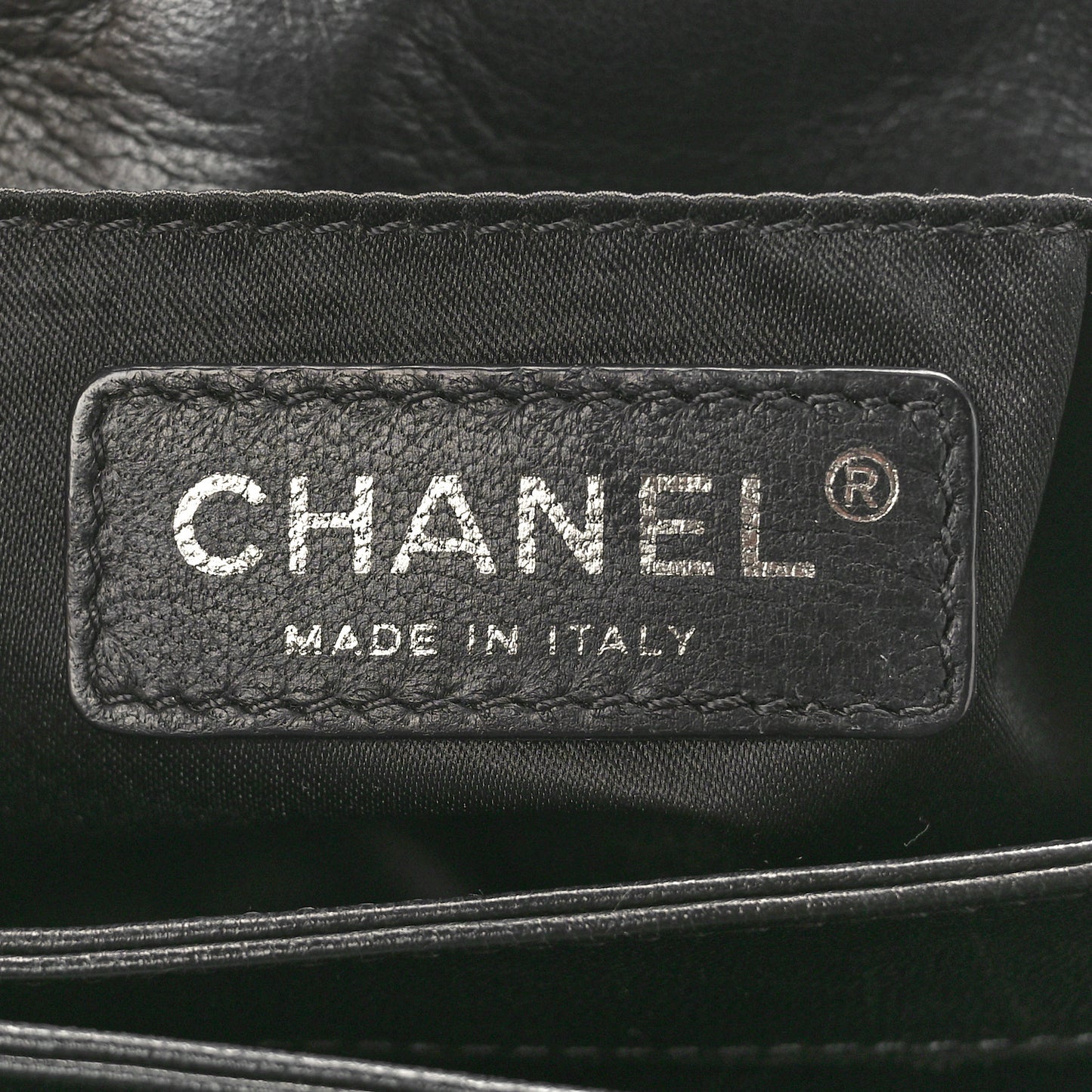 Lambskin Quilted Chanel 3 Small Accordion Flap Black