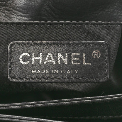 Chanel Lambskin Quilted Chanel 3 Small Accordion Flap Black 6 of 10