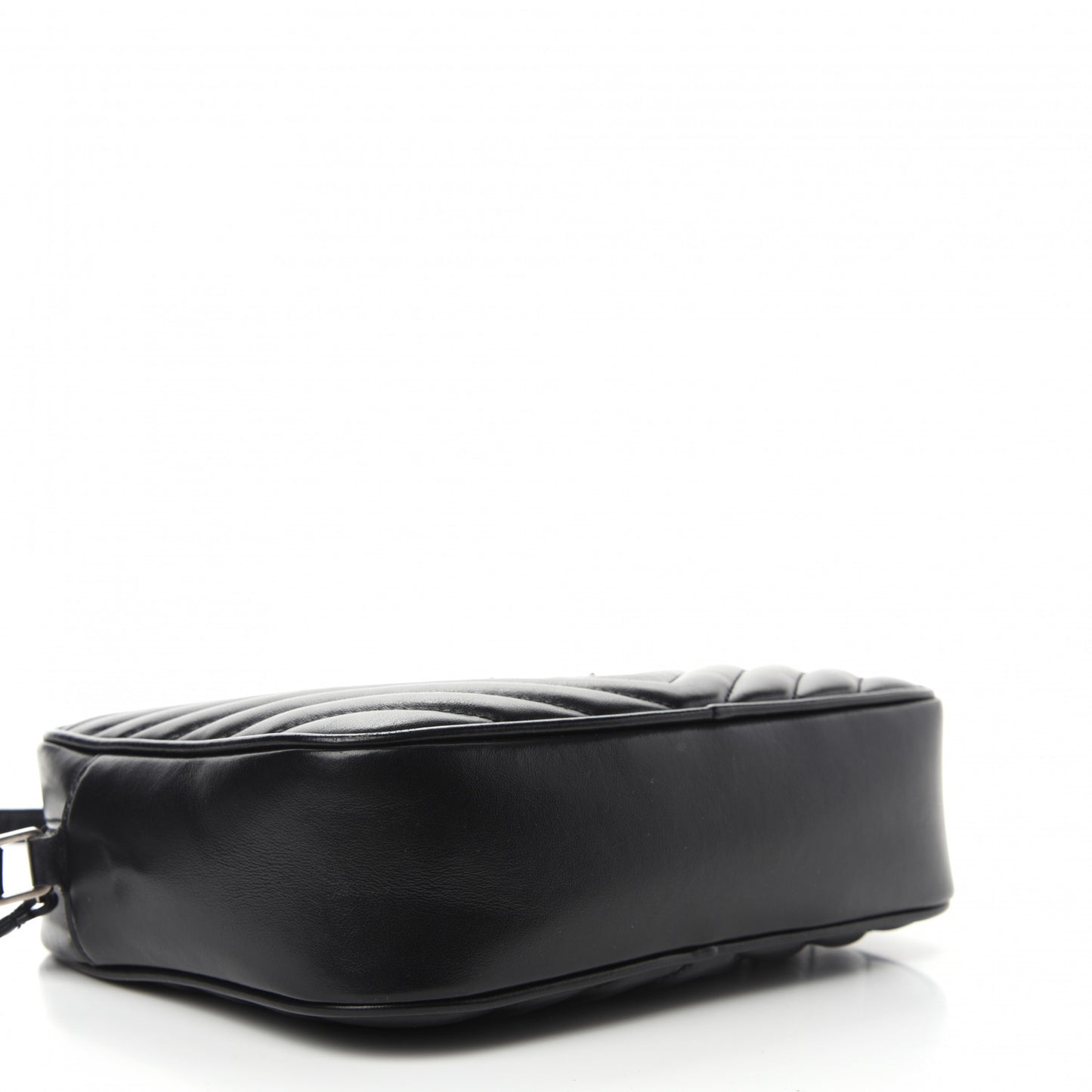 Calfskin Matelasse Monogram Lou Camera Bag Black