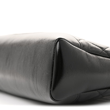 Chanel Shiny Lambskin Quilted 31 Shopping Bag Black 19 of 23